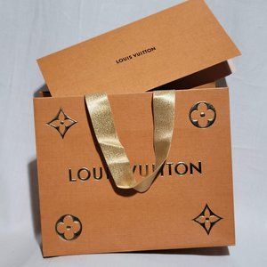 Louis Vuitton Shopping Bag & Receipt Sleeve